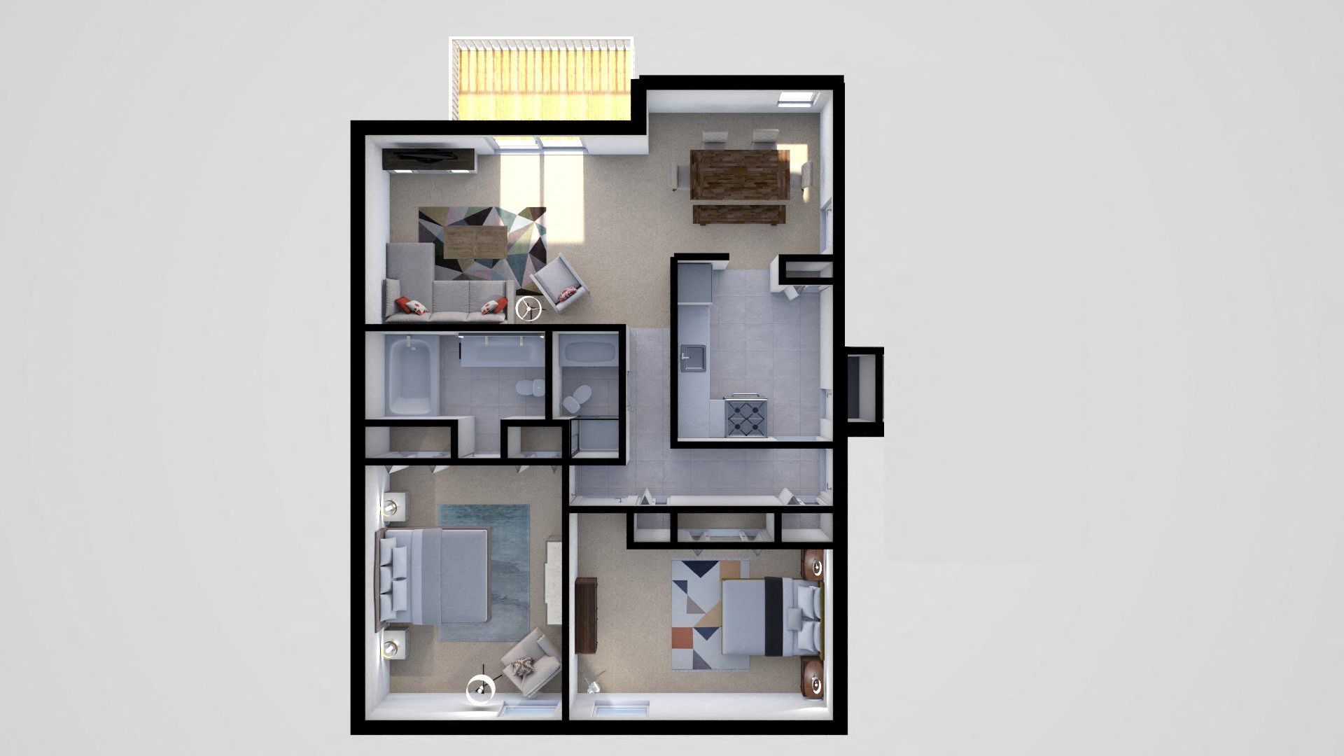 Suite A Floorplan